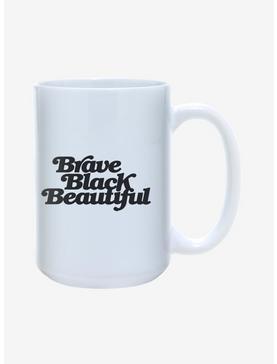 Brave Black Beautiful Mug 15oz, , hi-res