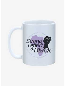 Strong Gifted & Black Mug 11oz, , hi-res