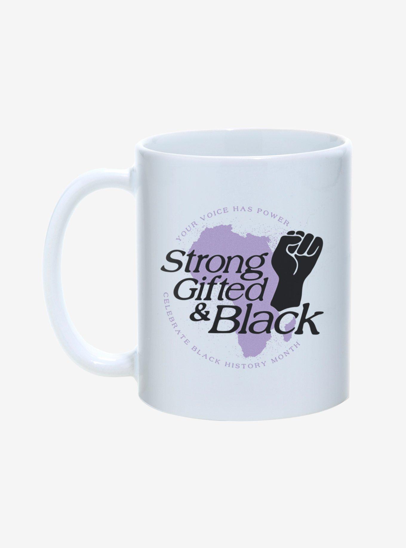 Strong Gifted & Black Mug 11oz, , hi-res