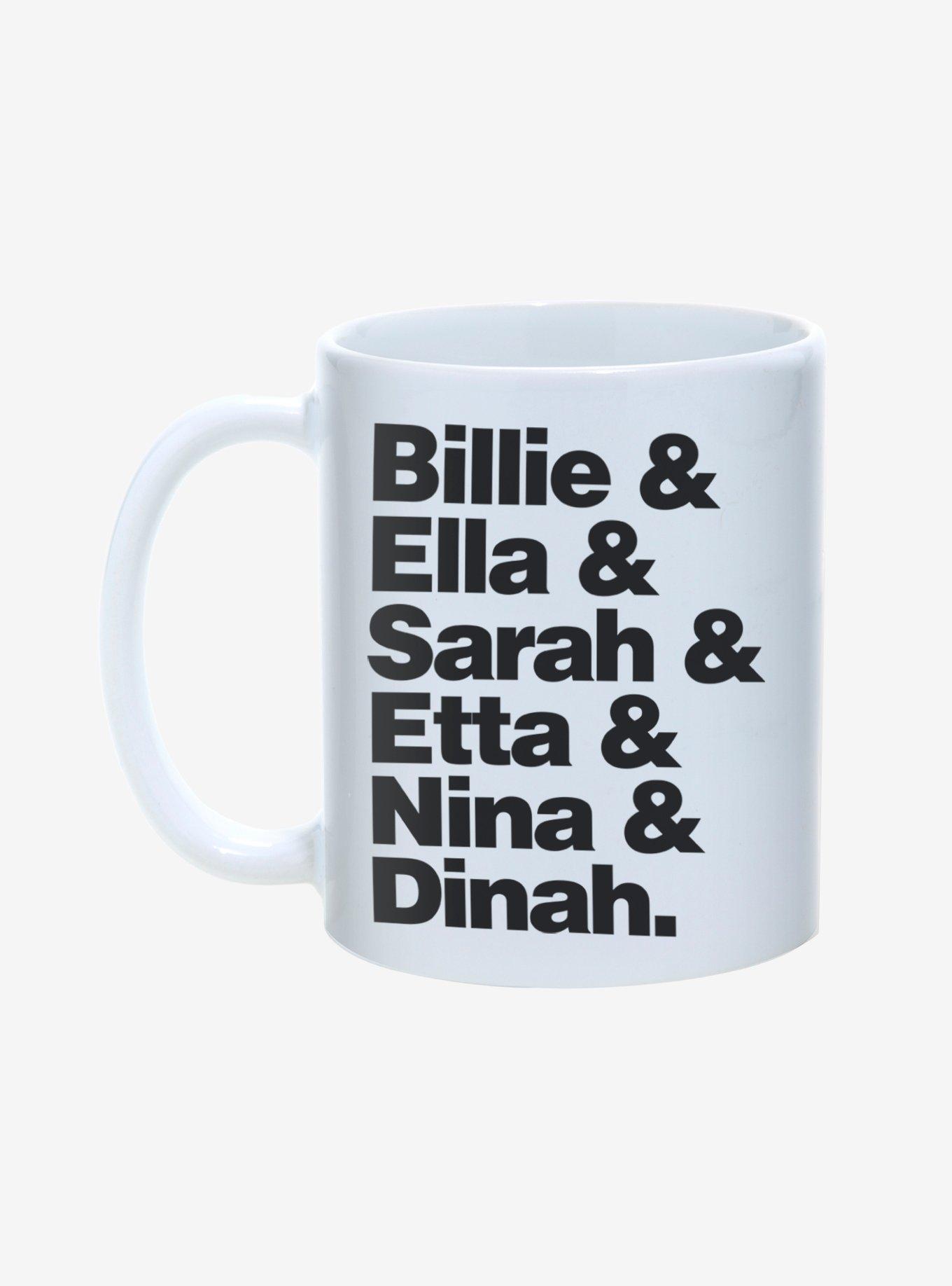 Billie & Ella & Sarah & Etta & Nina & Dinah Mug 11oz, , hi-res