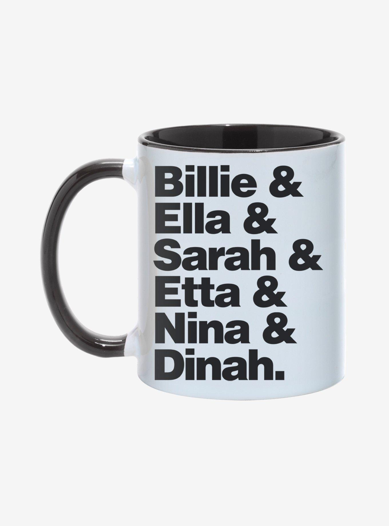 Billie & Ella & Sarah & Etta & Nina & Dinah Mug, , hi-res