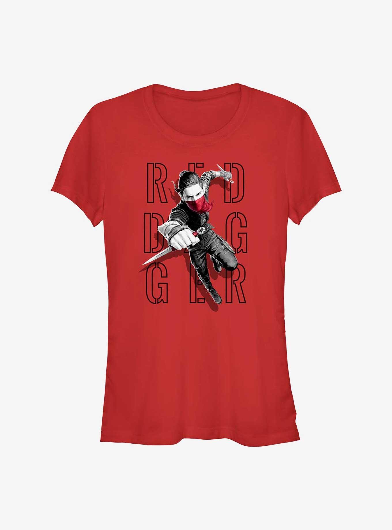 Marvel Ms. Marvel Red Dagger Girls T-Shirt, RED, hi-res