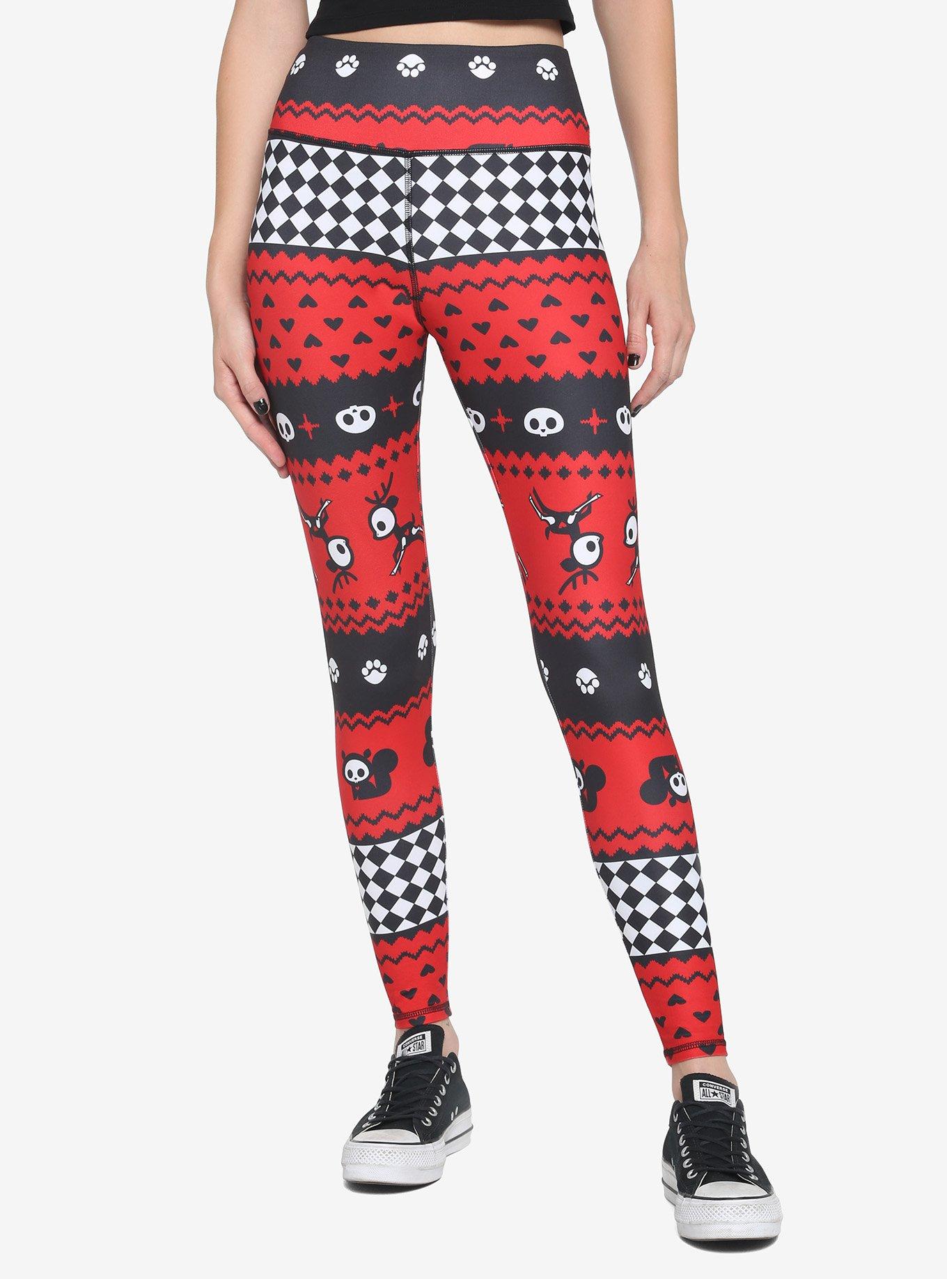 Skelanimals Fair Isle Leggings, MULTI, hi-res