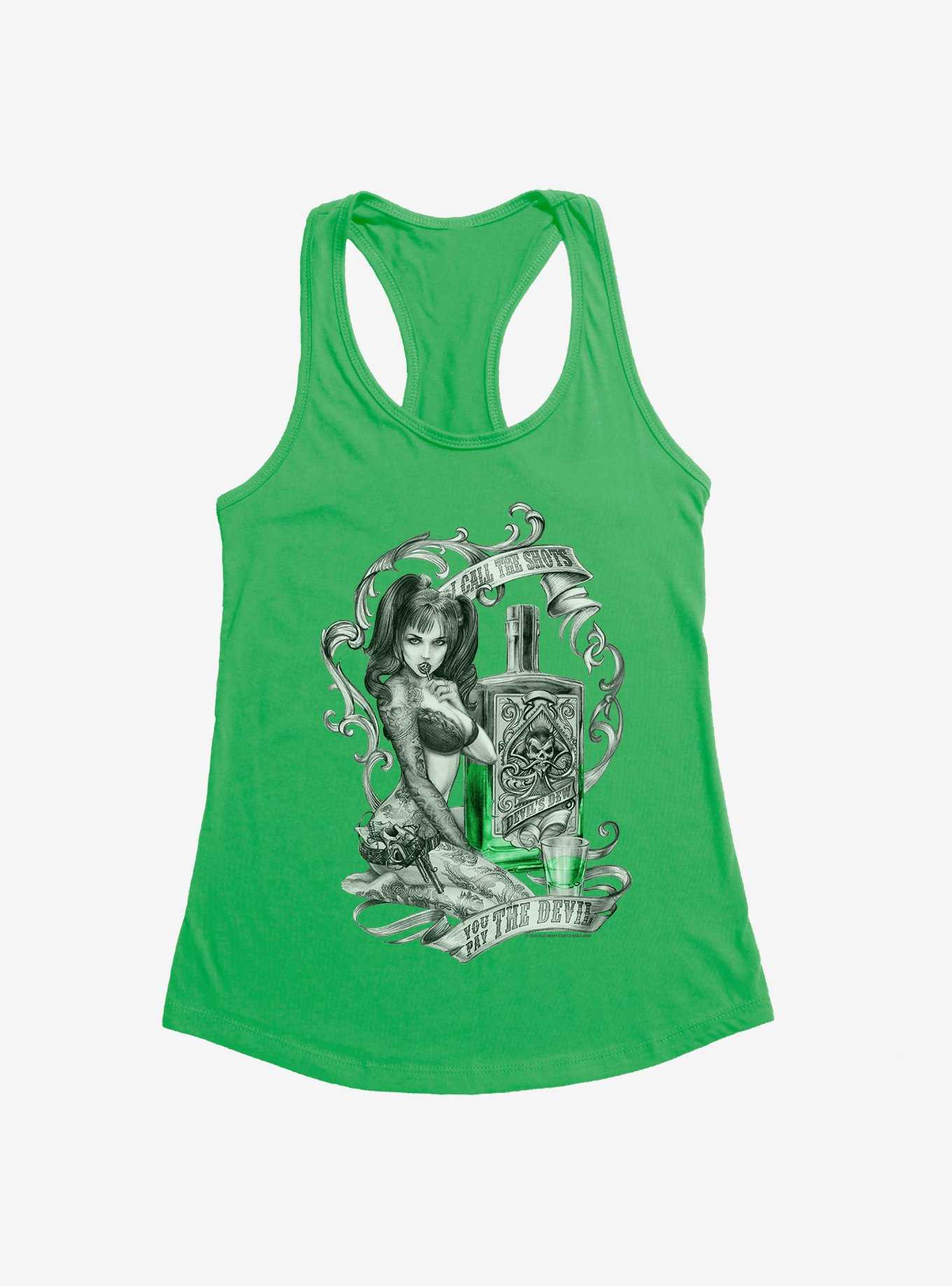 Alchemy England Devil's Dew Shots Girls Tank, , hi-res