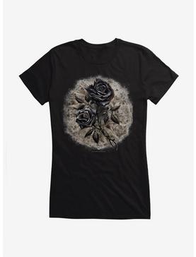 Alchemy England Black Roses Girls T-Shirt, , hi-res