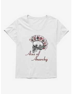 Alchemy England Aces Of Anarchy Girls T-Shirt Plus Size, , hi-res