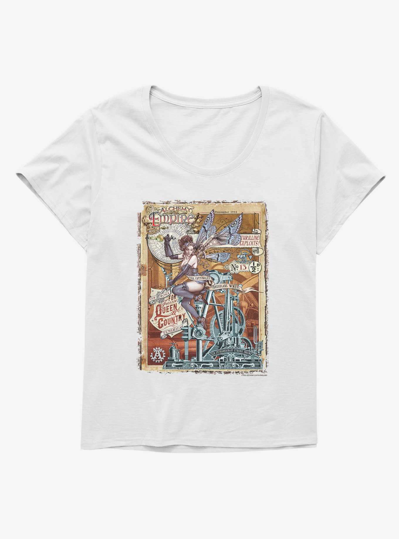 Alchemy England Fairie Queen And Country Girls T-Shirt Plus Size, , hi-res