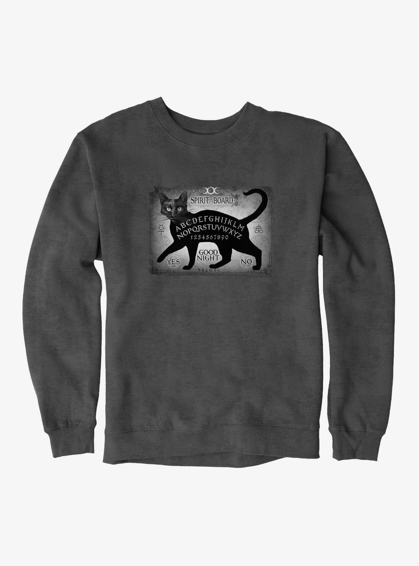 Alchemy England Black Cat Spirit Board Sweatshirt, , hi-res