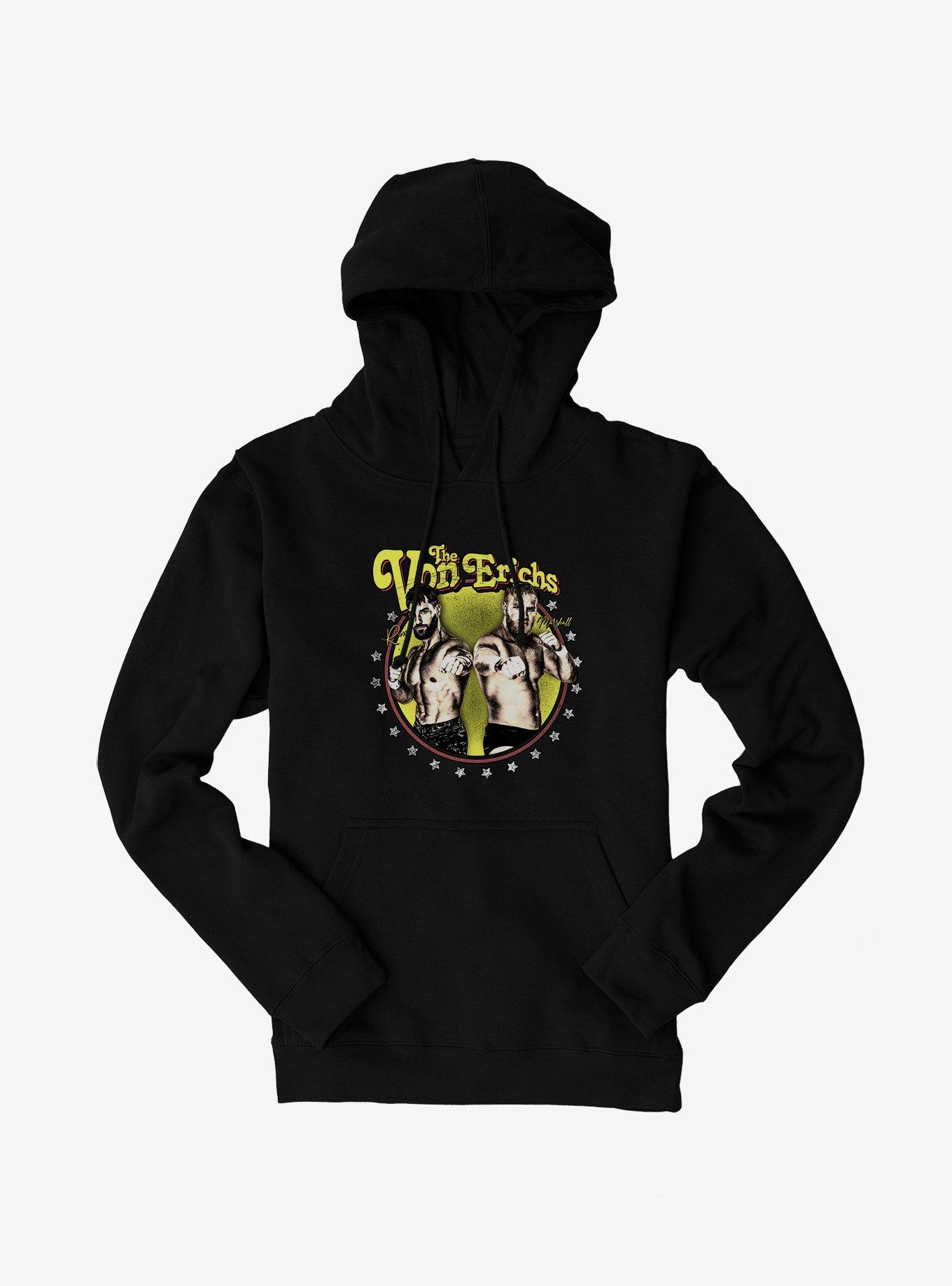 Major League Wrestling The Von Erichs Retro Hoodie, , hi-res