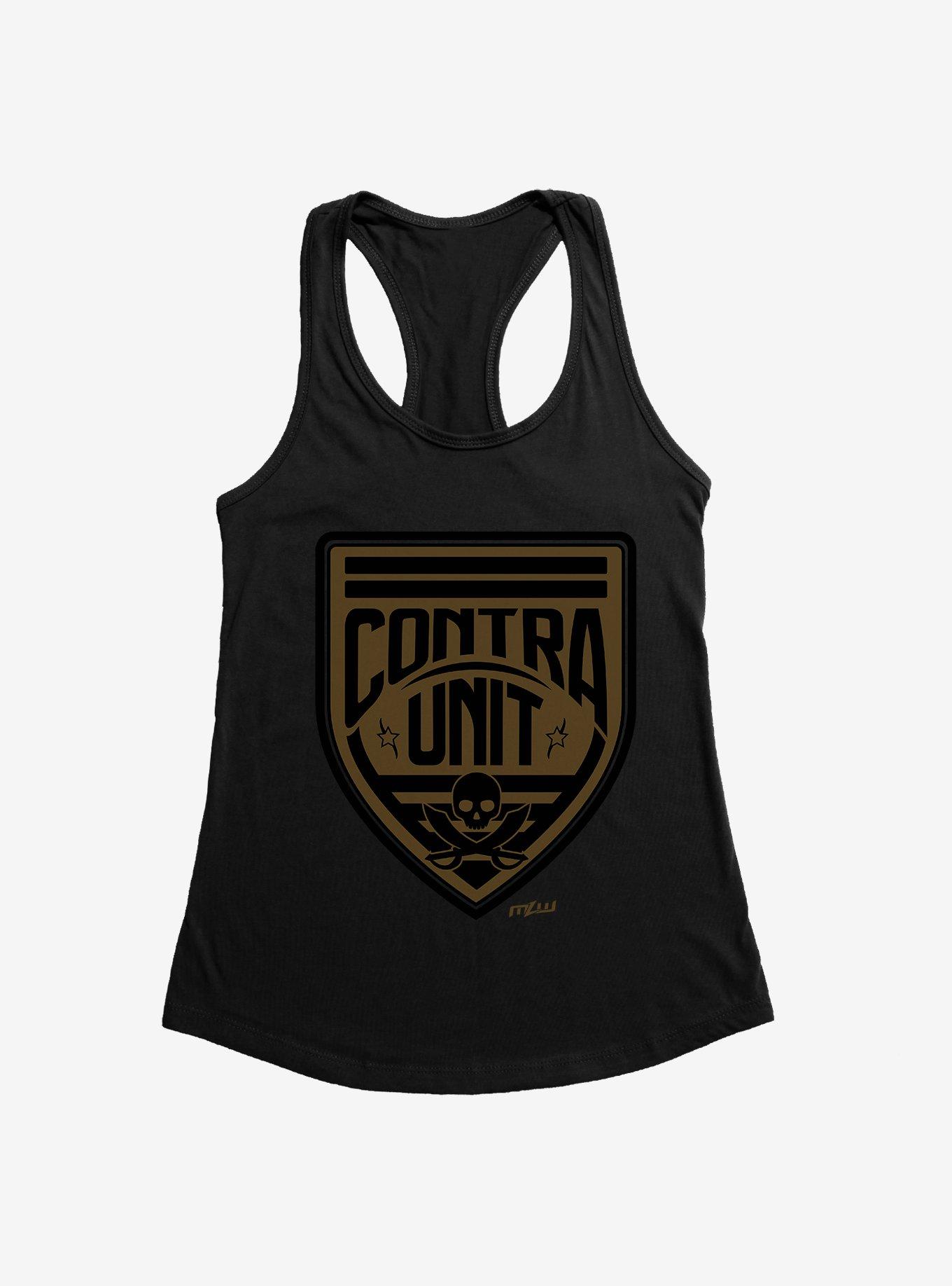 Major League Wrestling Contra Unit Badge Girls Tank, , hi-res