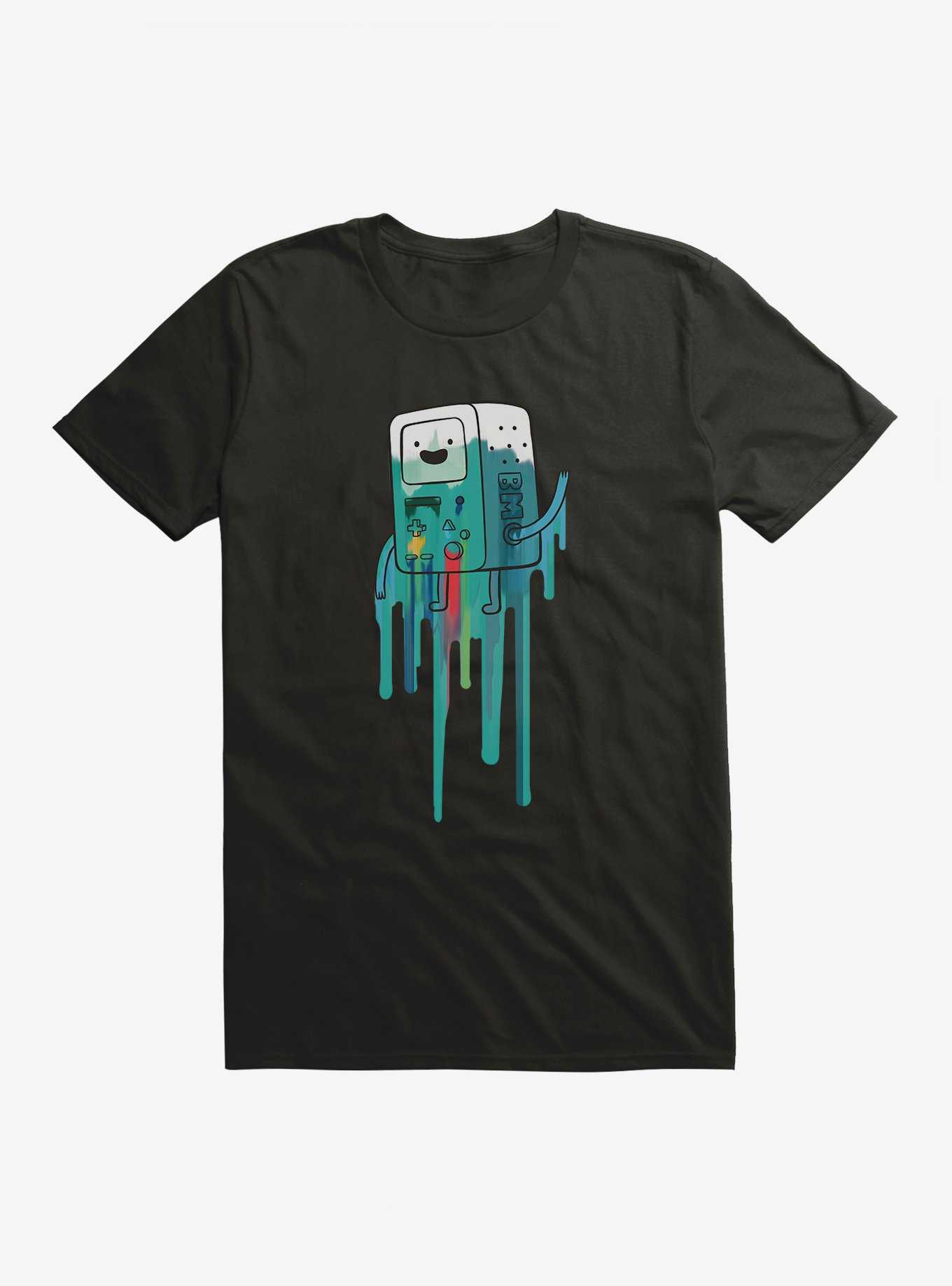 Adventure Time BMO Paint Drip T-Shirt, , hi-res