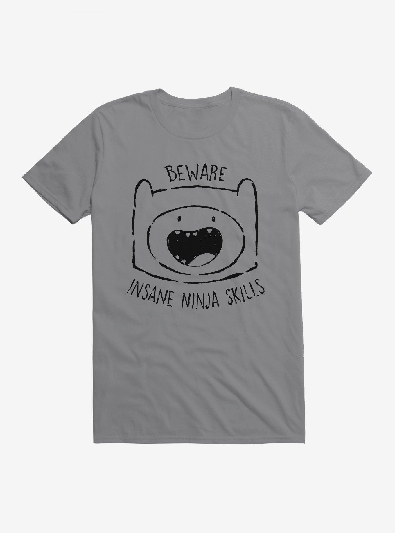 Adventure Time Finn Ninja Skills T-Shirt , , hi-res