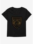 Major League Wrestling Contra Unit Badge Womens T-Shirt Plus Size, BLACK, hi-res