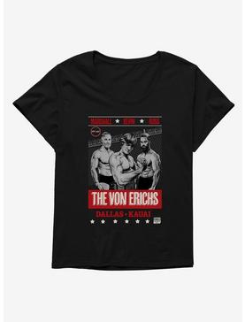 Major League Wrestling The Von Erichs Womens T-Shirt Plus Size, , hi-res