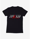 Major League Wrestling Grunge Logo Womens T-Shirt, BLACK, hi-res