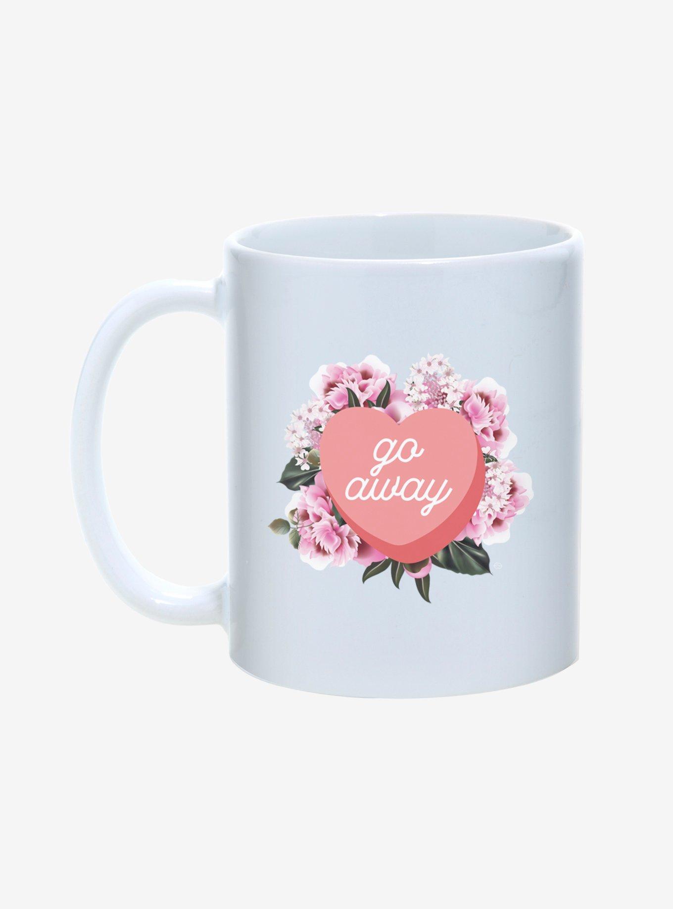 Go Away Heart Candy Mug 11oz, , hi-res