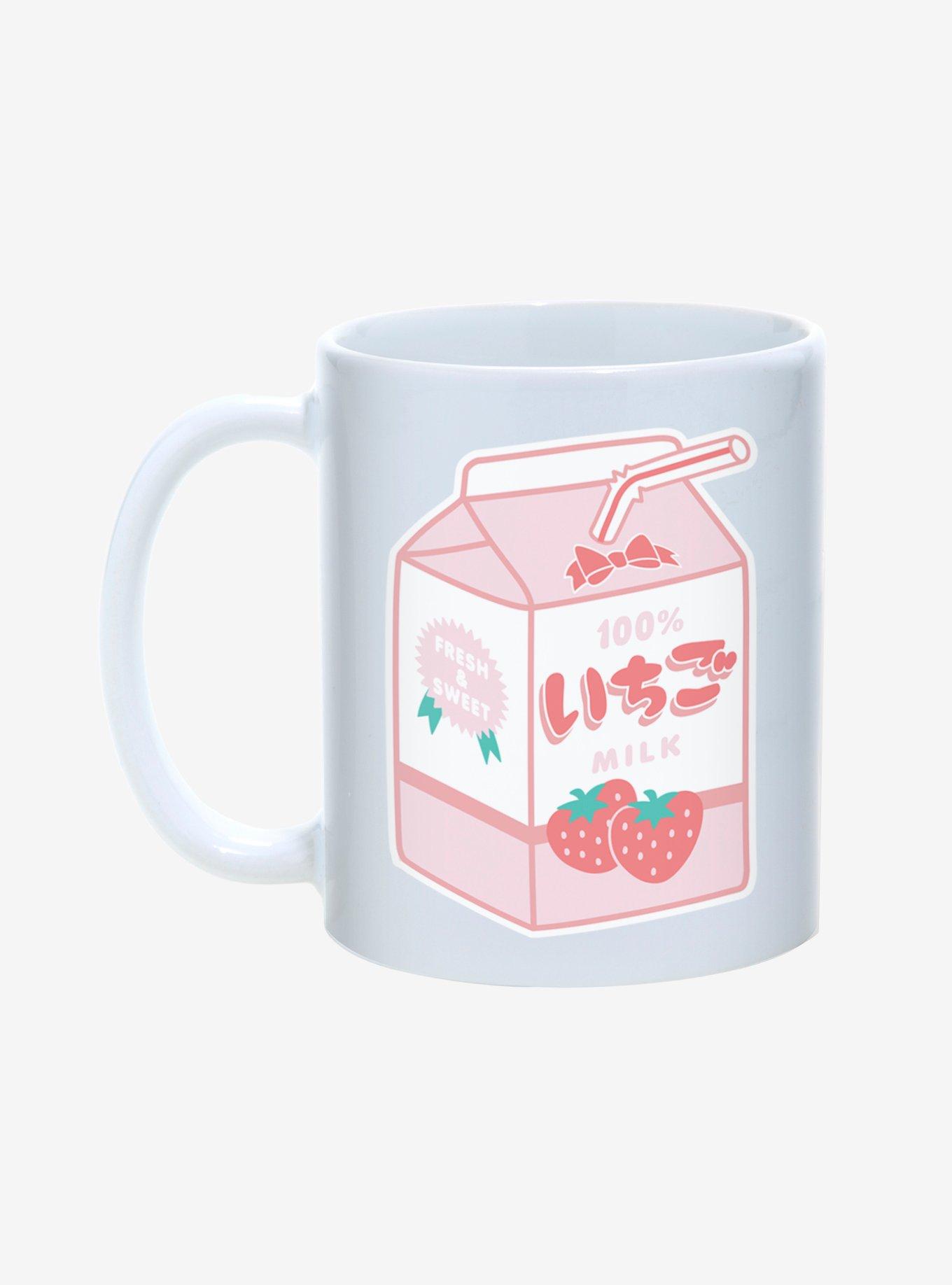 Strawberry Milk Box Mug 11oz, , hi-res
