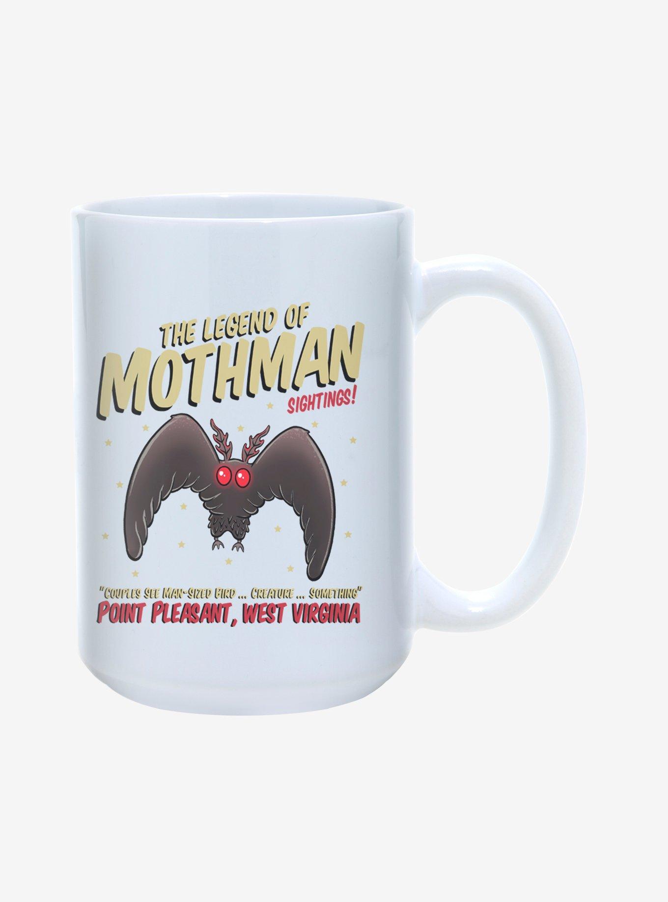 The Legend of Mothman Mug 15oz, , hi-res