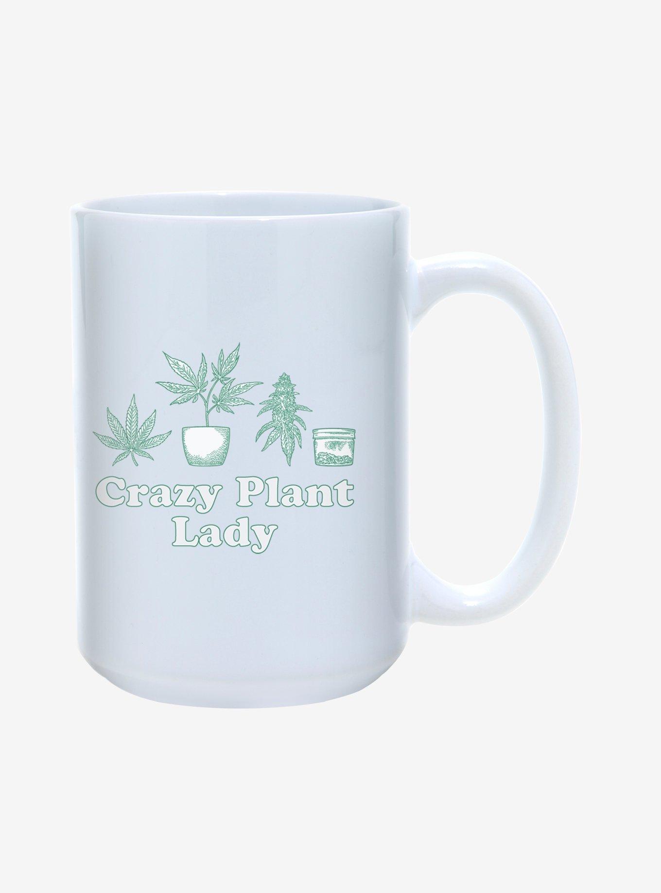 Crazy Plant Lady Mug 15oz, , hi-res