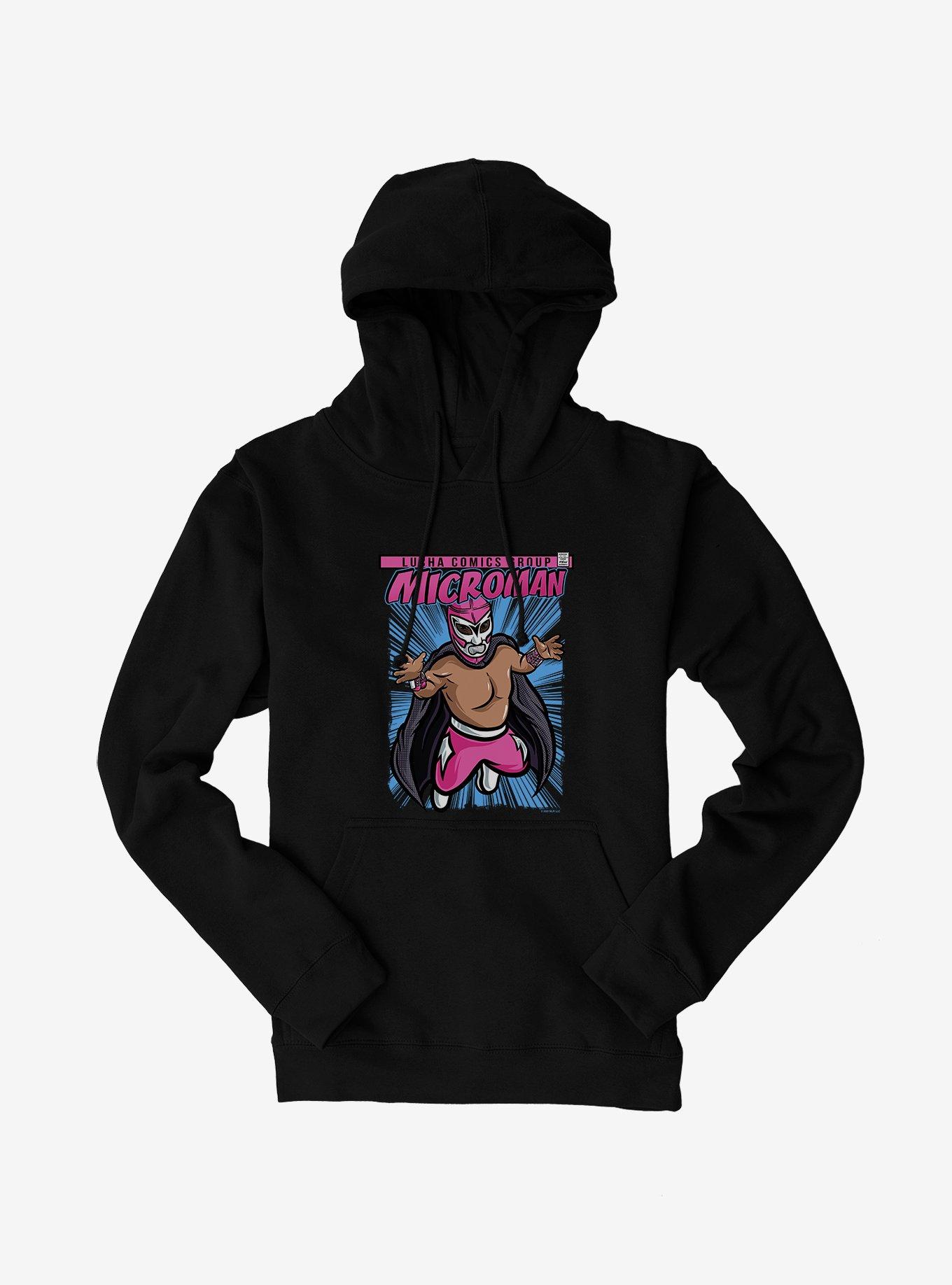 Major League Wrestling Lucha Microman Hoodie, , hi-res