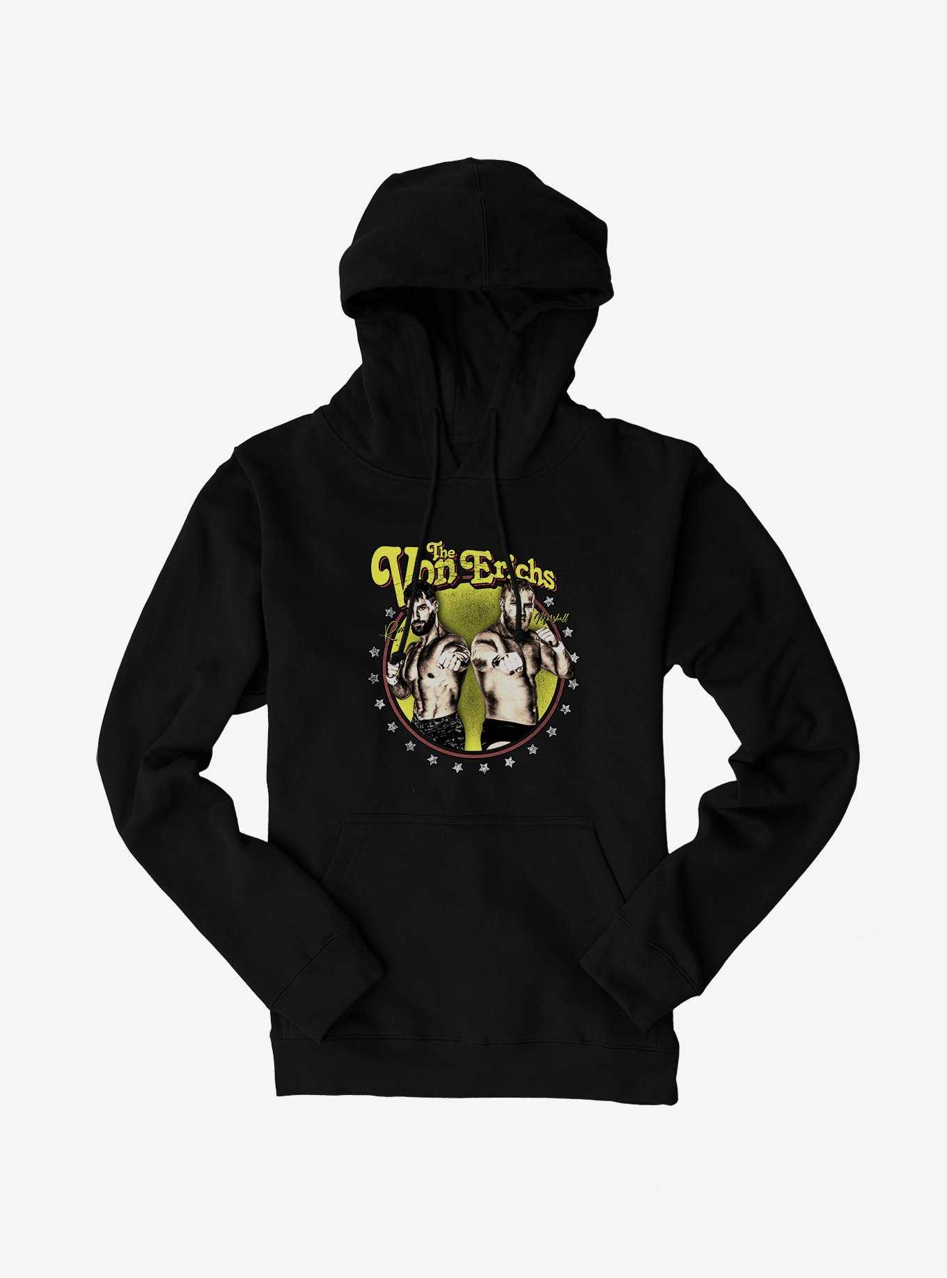 Major League Wrestling The Von Erichs Retro Hoodie, , hi-res