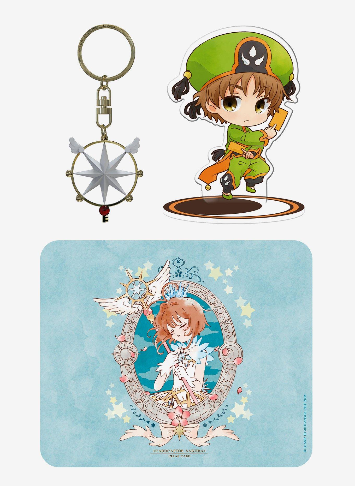 Cardcaptor Sakura Blue Mousepad, Acryl, & Keychain Bundle, , hi-res