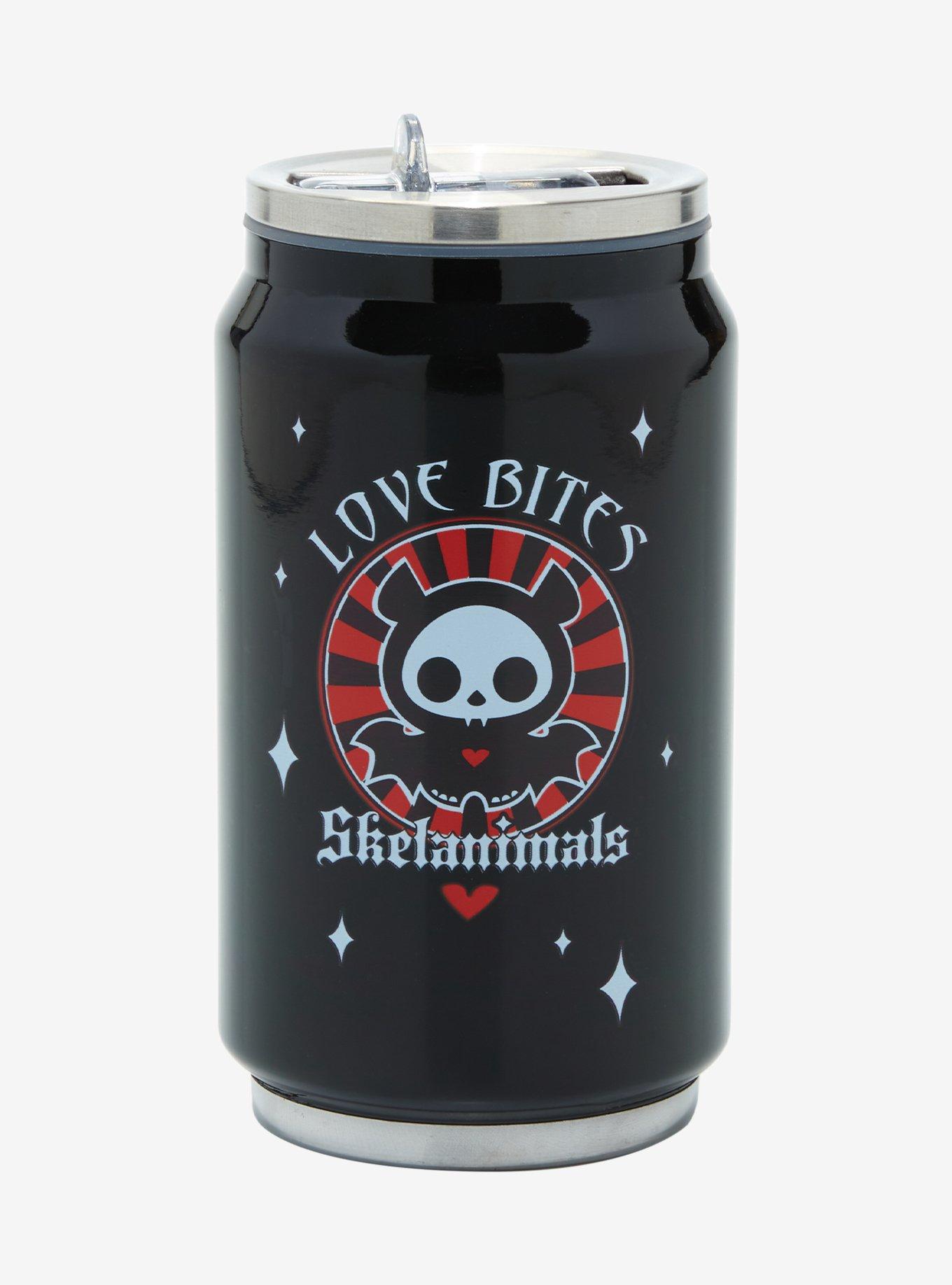 Skelanimals Love Bites Soda Can Water Bottle, , hi-res