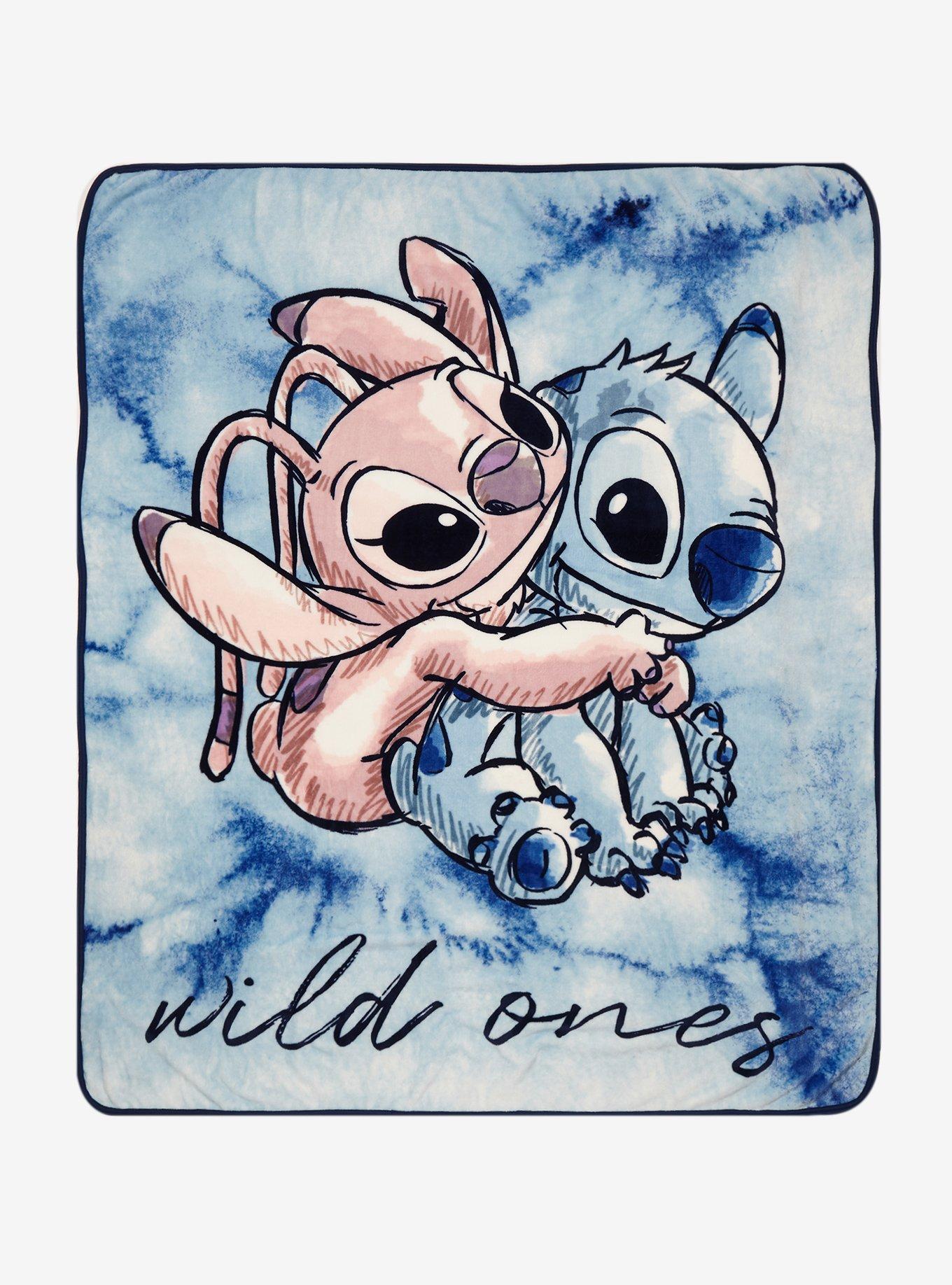 Stitch and Angel Hugs Iron on Patch Lelo and Stitch Cute Kids Patch for  Jackets, Hats, Pants FREE Sticker 