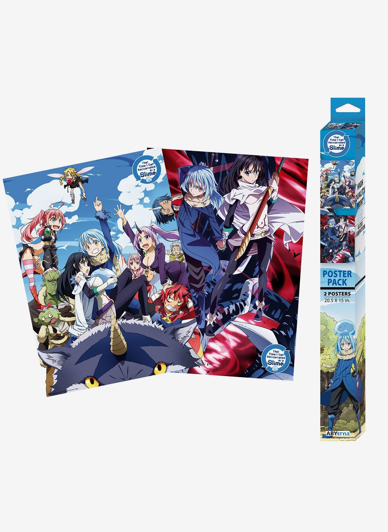 That Time I Got Reincarnated As A Slime Slime Chibi Boxed Poster Set, Series 2, , hi-res