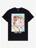 Shintaro Kago Girl Face Slices T-Shirt, BLACK, hi-res