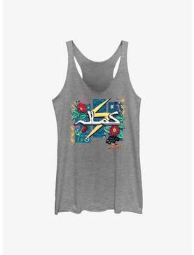 Marvel Ms. Marvel Flowers and Bolt Tank Top, , hi-res