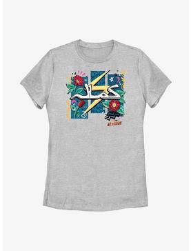 Marvel Ms. Marvel Flowers and Bolt Womens T-Shirt, , hi-res