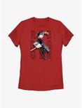 Marvel Ms. Marvel Red Dagger Womens T-Shirt, RED, hi-res