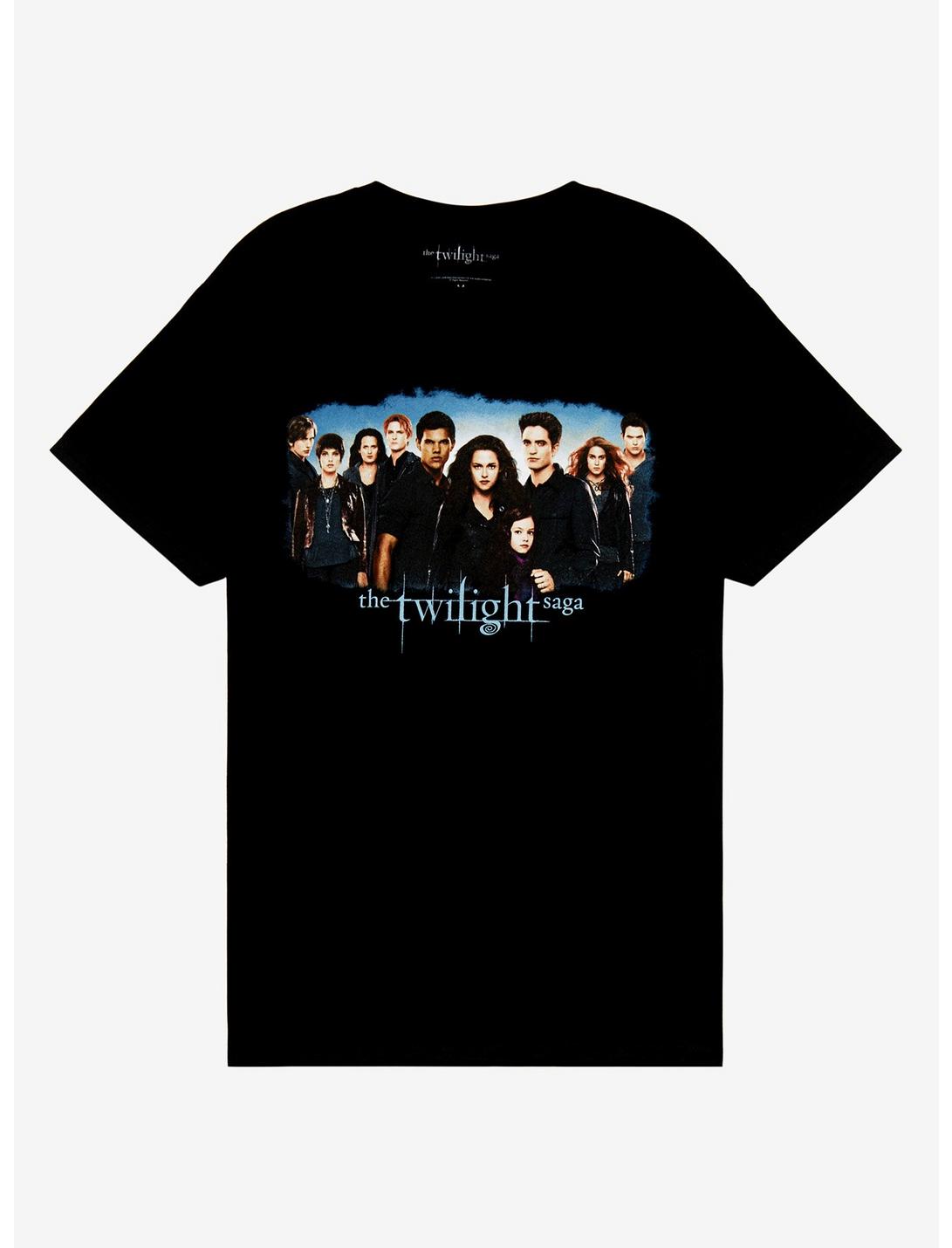 The Twilight Saga Cullen Family Group T-Shirt, BLACK, hi-res