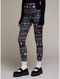 Her Universe Disney Holiday Mickey Mouse & Friends Fair Isle Leggings, MULTI, hi-res