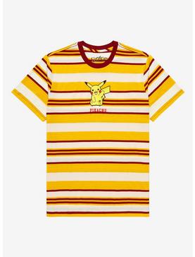 Pokémon Pikachu Striped T-Shirt - BoxLunch Exclusive, , hi-res