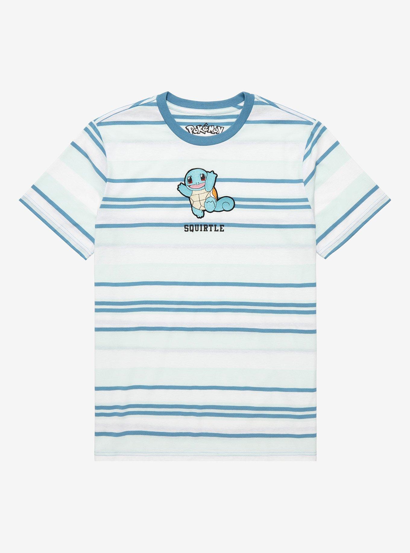 Pokémon Squirtle Striped T-Shirt - BoxLunch Exclusive, MULTI, hi-res