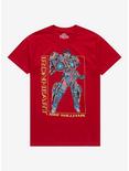 Marvel Black Panther: Wakanda Forever Iron Heart T-Shirt - BoxLunch Exclusive, RED, hi-res