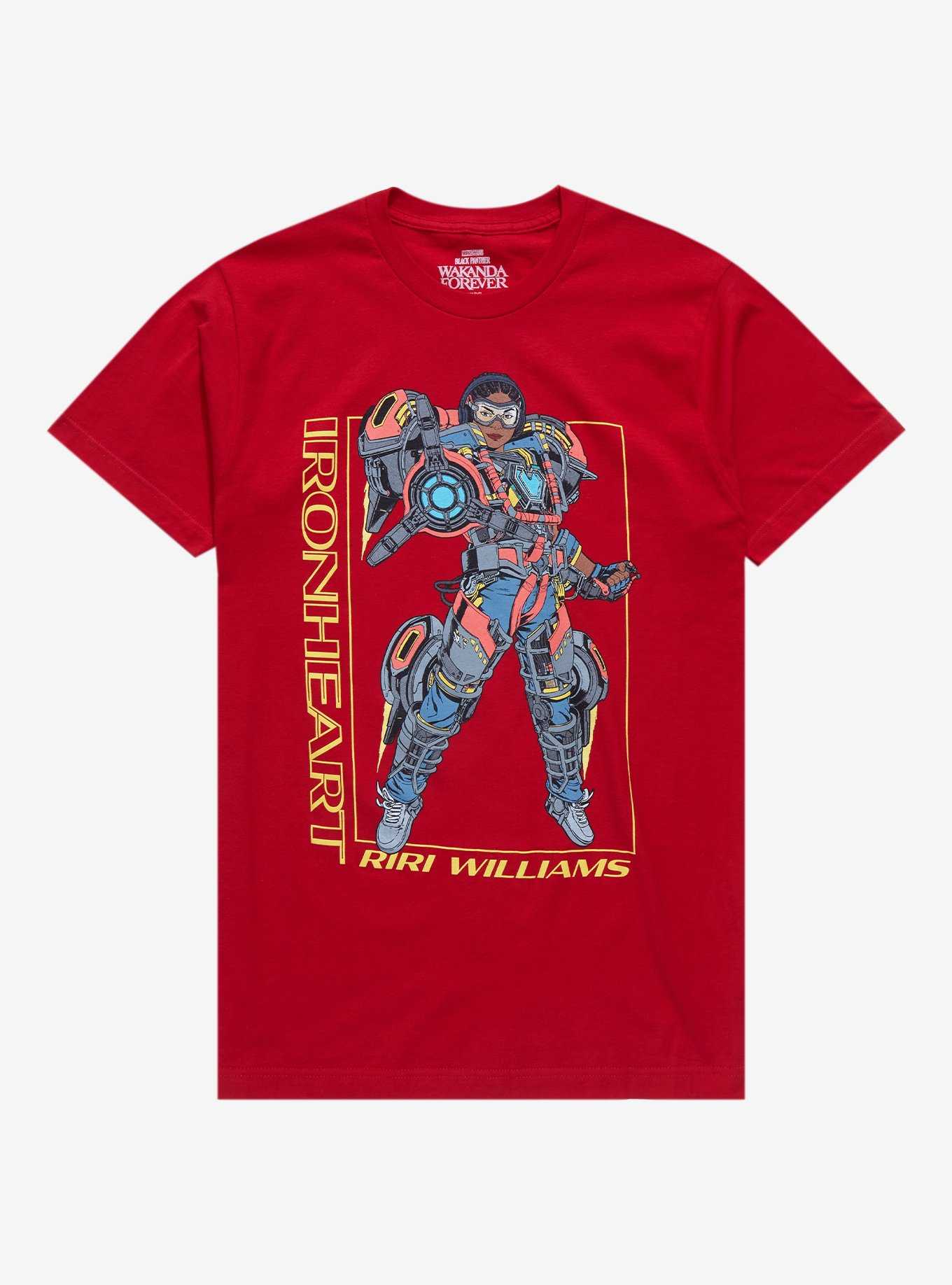 Marvel Black Panther: Wakanda Forever Iron Heart T-Shirt - BoxLunch Exclusive, , hi-res