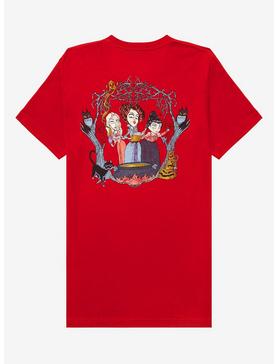 Disney Hocus Pocus Sanderson Sisters Sketch Portrait T-Shirt - BoxLunch Exclusive , , hi-res
