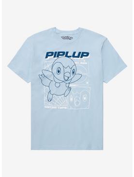 Pokémon Piplup Pokédex Entry T-Shirt - BoxLunch Exclusive, , hi-res