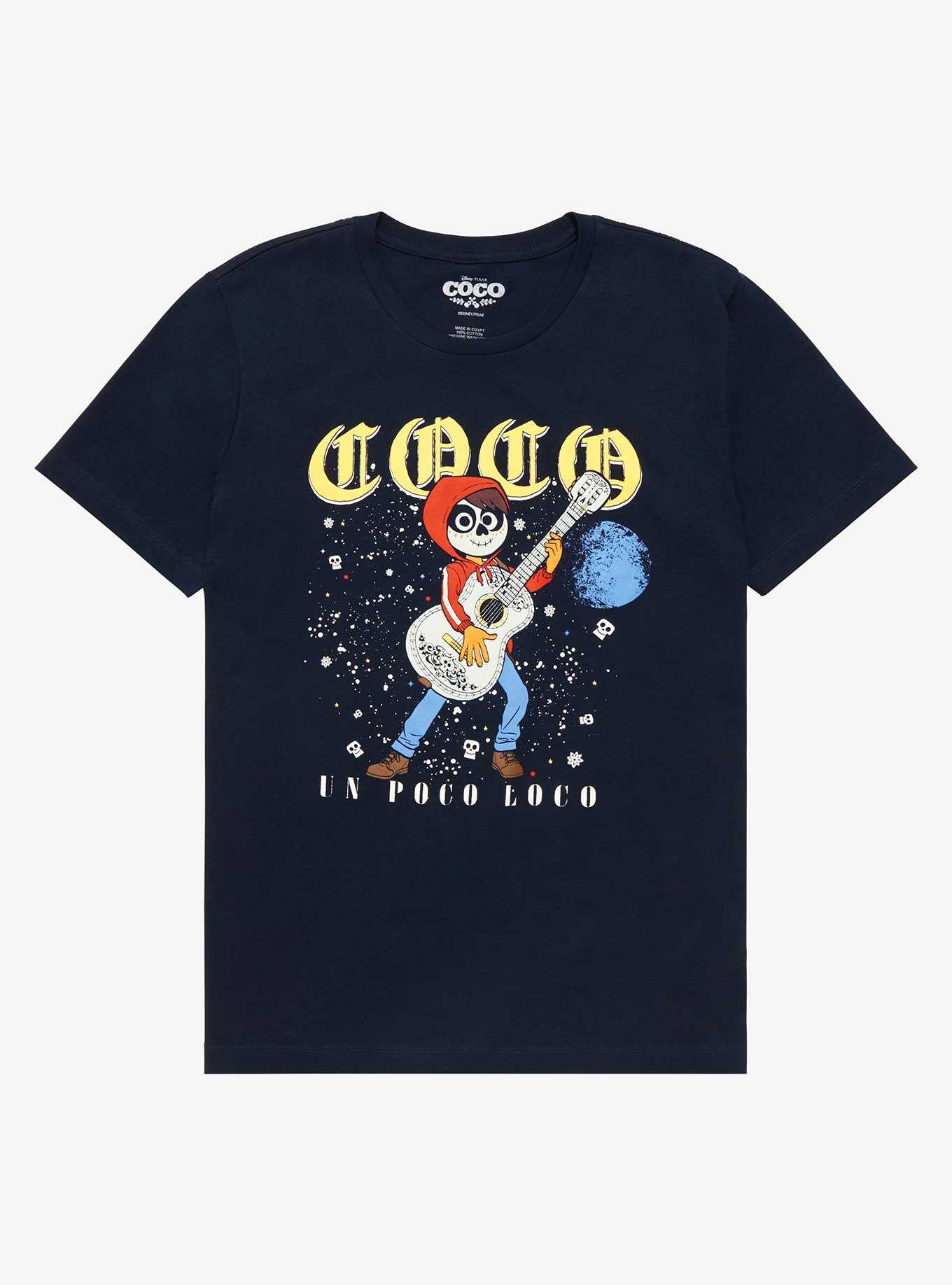 Disney Pixar Coco Miguel Un Poco Loco Night T-Shirt - BoxLunch Exclusive , , hi-res