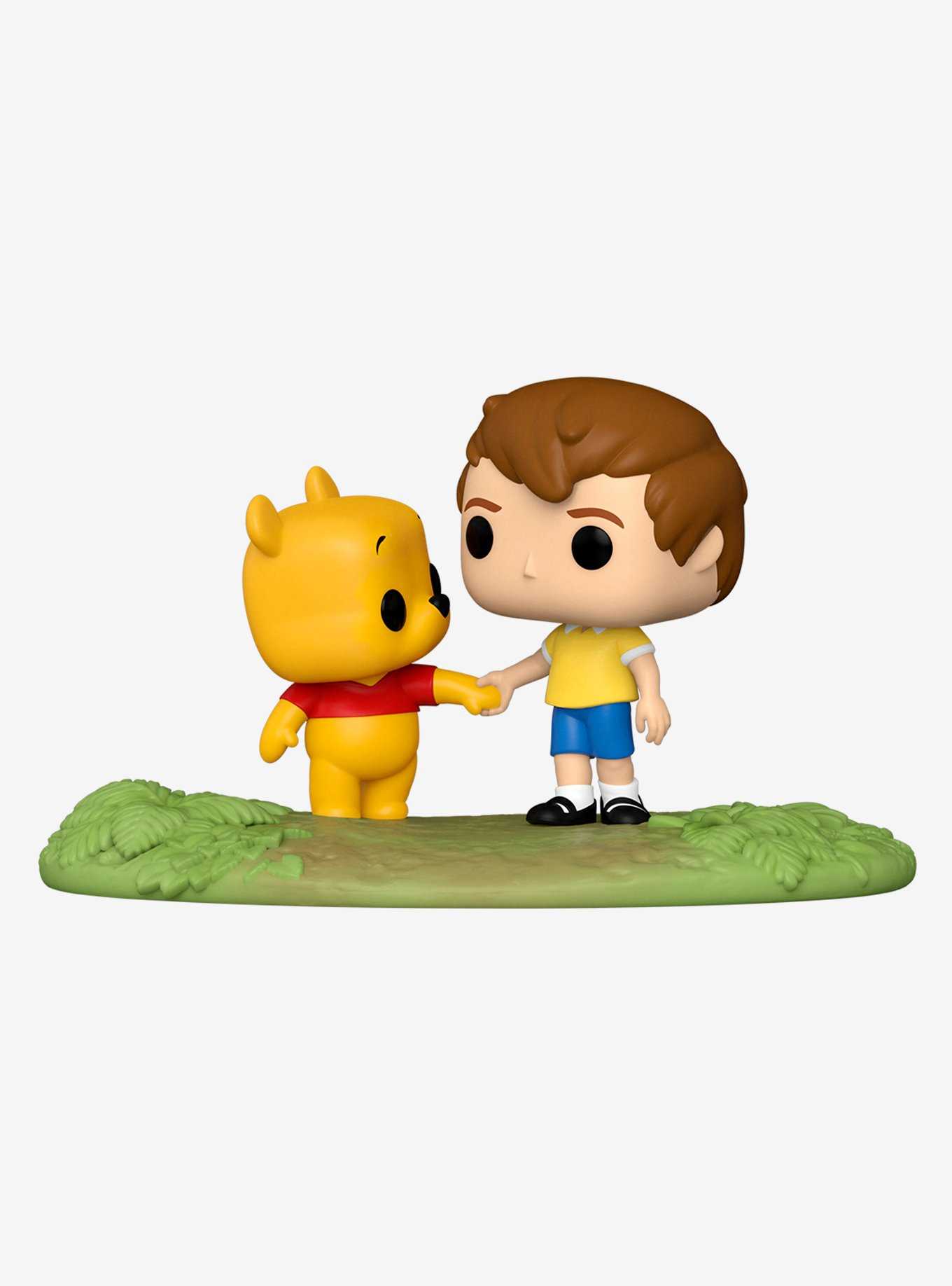 Funko Disney Winnie The Pooh Pop! Moment Christopher Robin With Pooh Vinyl Figure 2022 HT Expo Exclusive, , hi-res