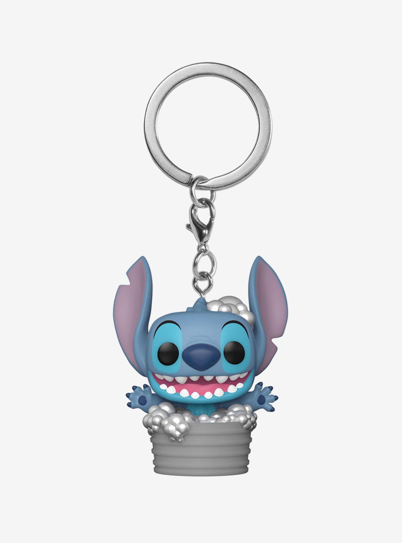 Funko Disney Lilo & Stitch Pocket Pop! Stitch In Bathtub Vinyl Figure Key Chain 2022 HT Expo Exclusive, , hi-res