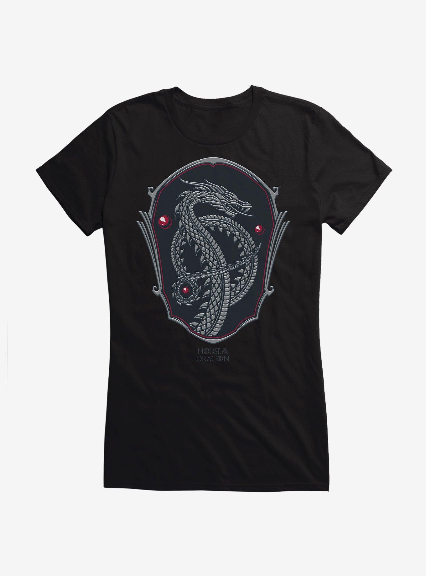 House of the Dragon Serpent Silhouette Girls T-Shirt