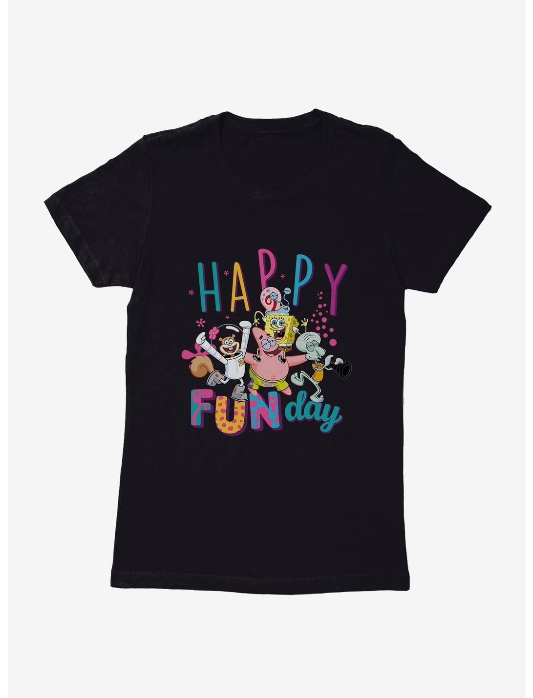 SpongeBob SquarePants Happy Fun Day Womens T-Shirt, , hi-res