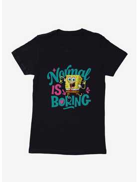 SpongeBob SquarePants Normal Is Boring Womens T-Shirt, , hi-res