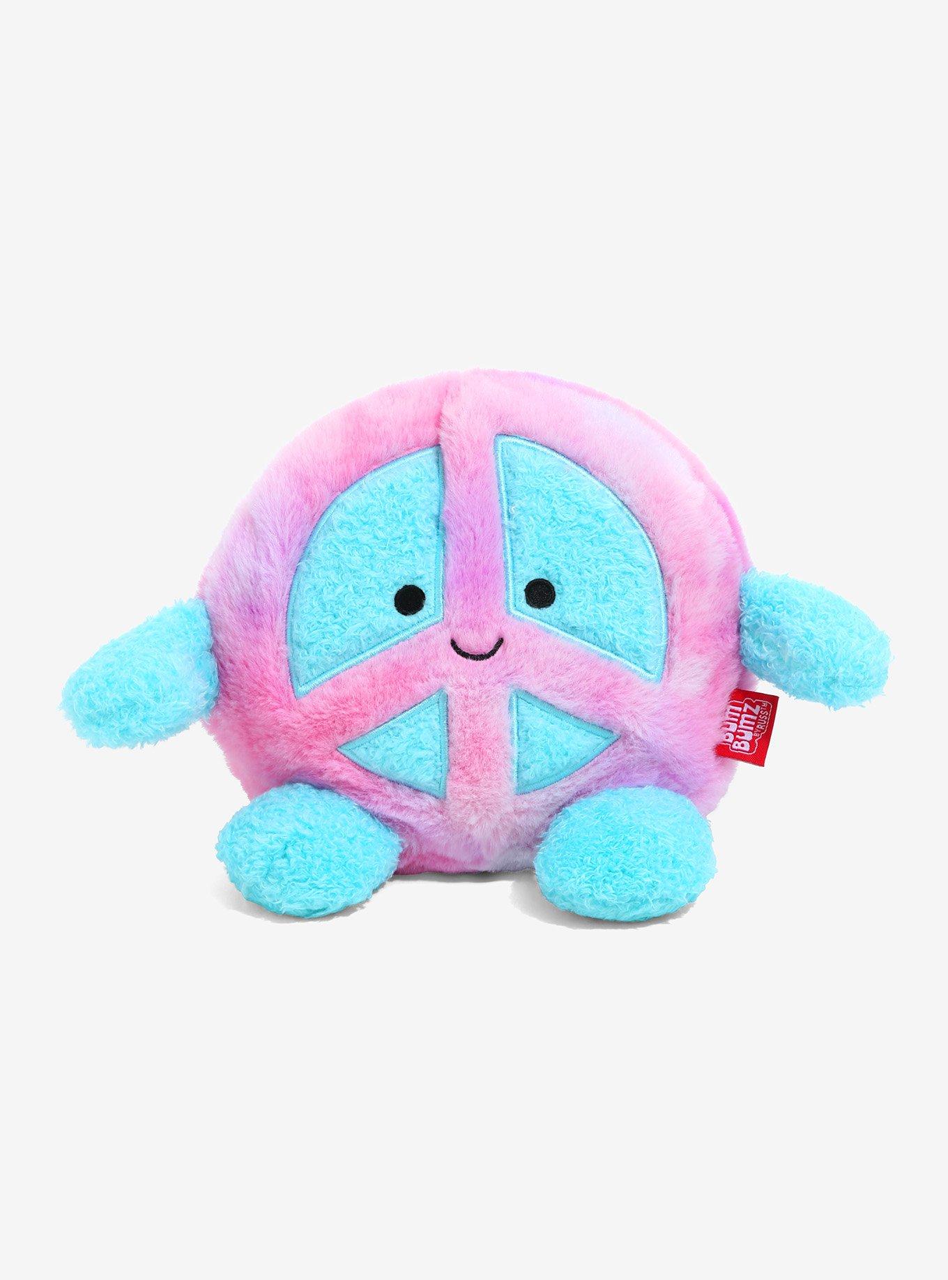 Bumbumz Megs Peace Symbol Plush | Hot Topic