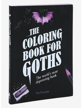 The Coloring Book For Goths, , hi-res