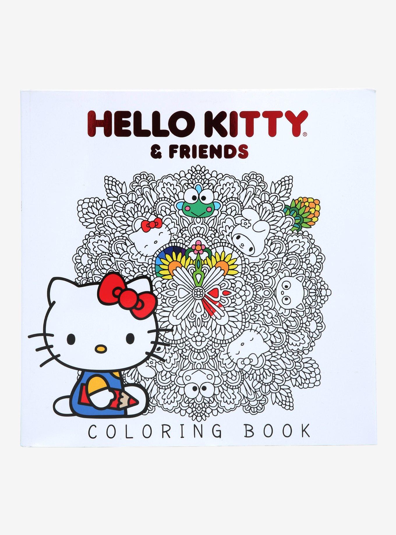 Hello Kitty Coloring Book : Kawaii Hello Kitty Coloring Books for Girls and  Adults (Paperback)